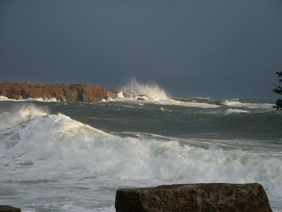 Autumn storm off Schoodic