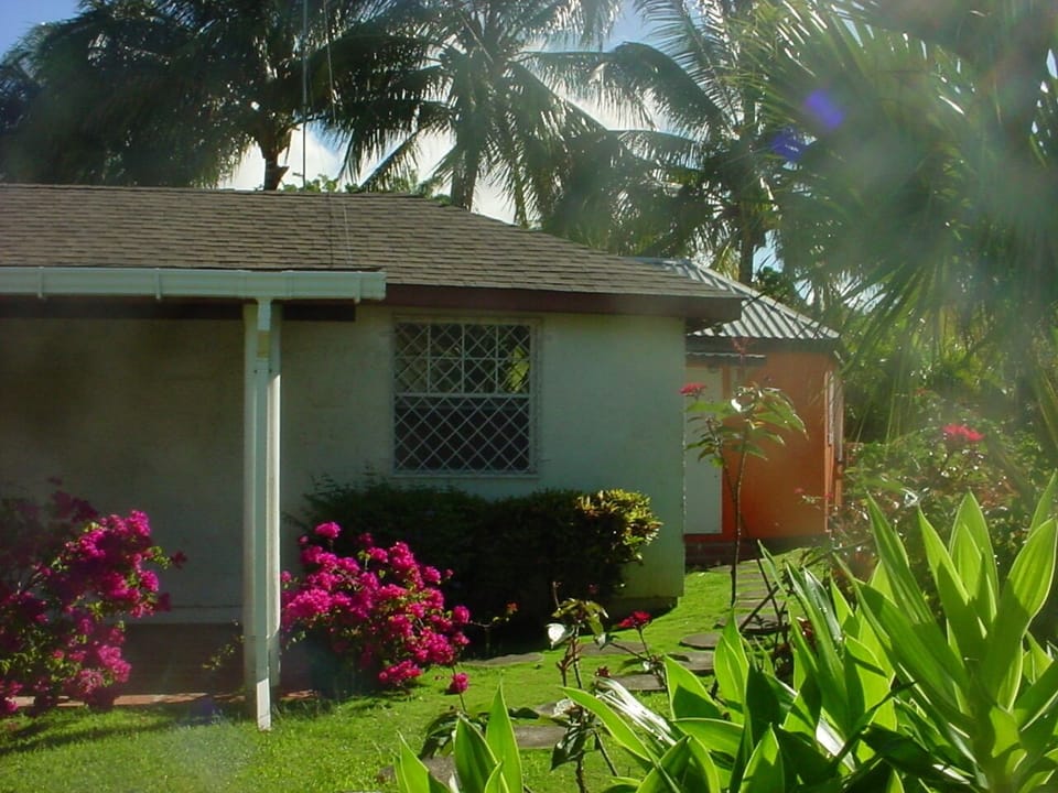 Separate entrance to Guest villa apartment.