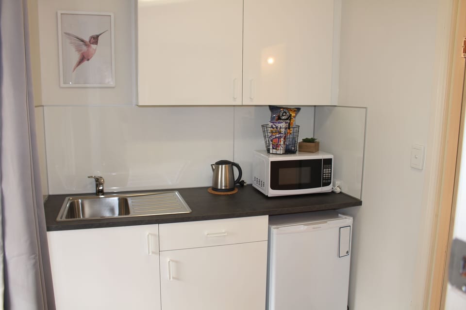 Studio Kitchenette-there is a full kitchen in the Main Cottage, this is an extra
