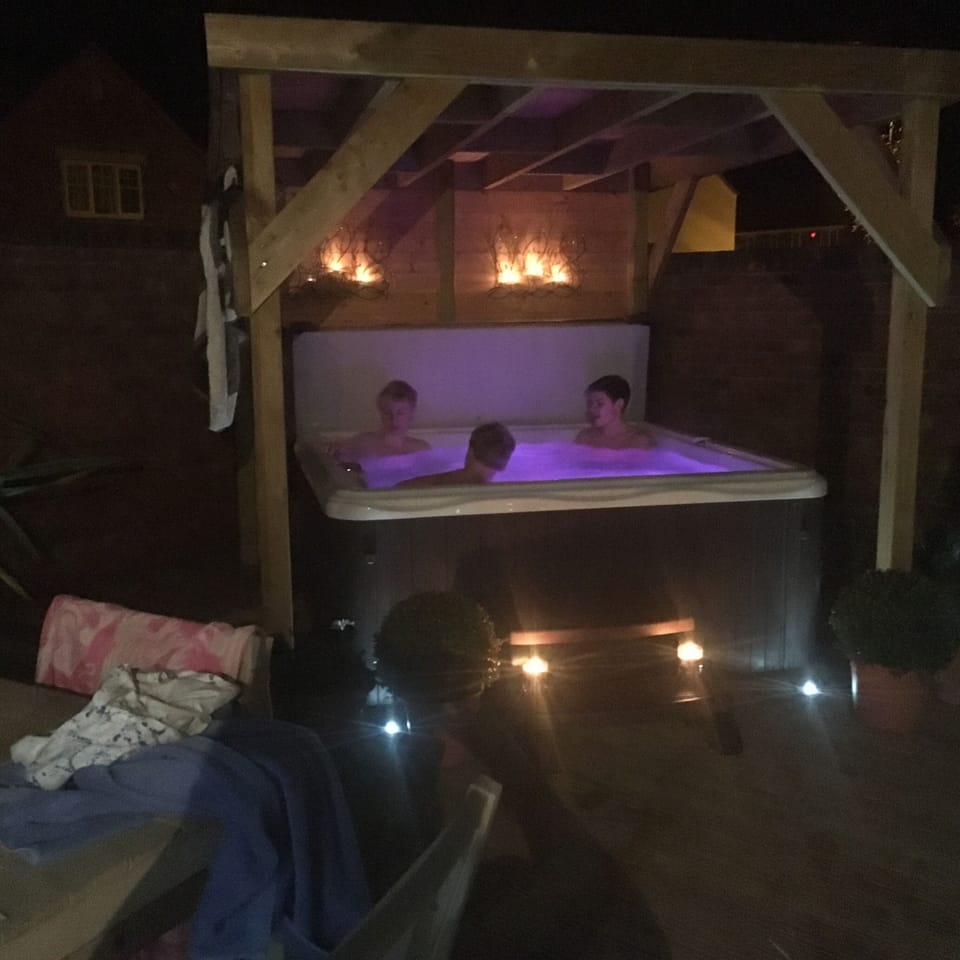 Parents get a touch of luxury - staying in is the new going out. 