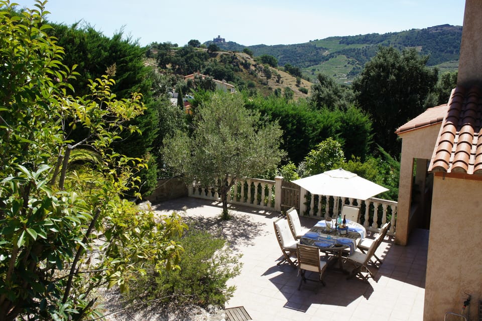 Side Terrace from swimming pool area