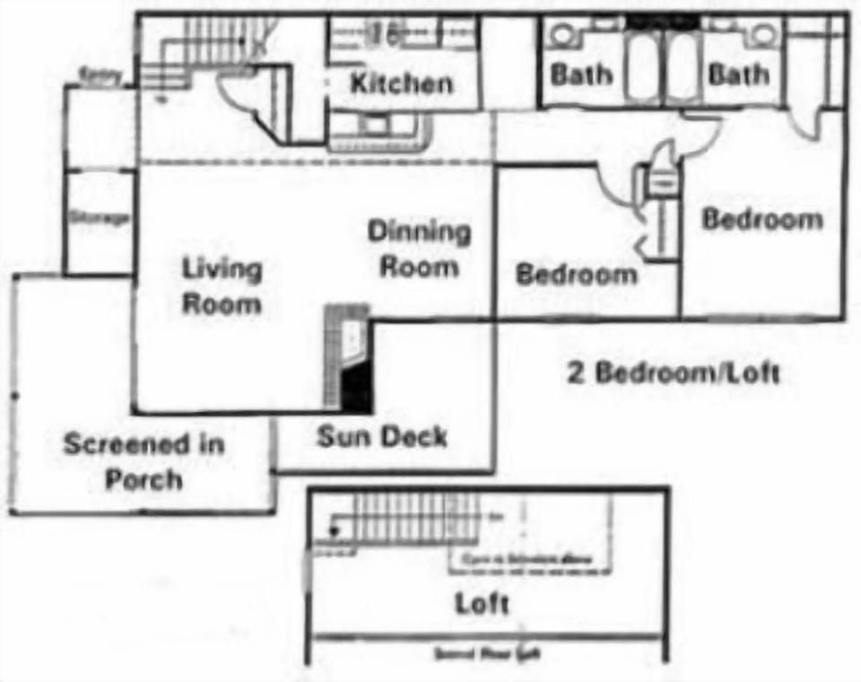 Floor plan of 52019 Canal Court