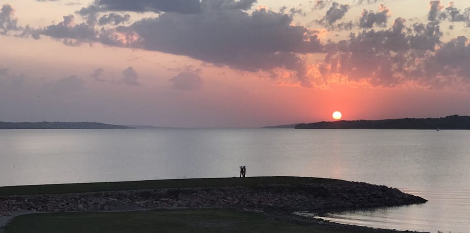 Lewis & Clark sunset!
