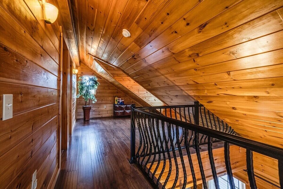 Upstairs loft area