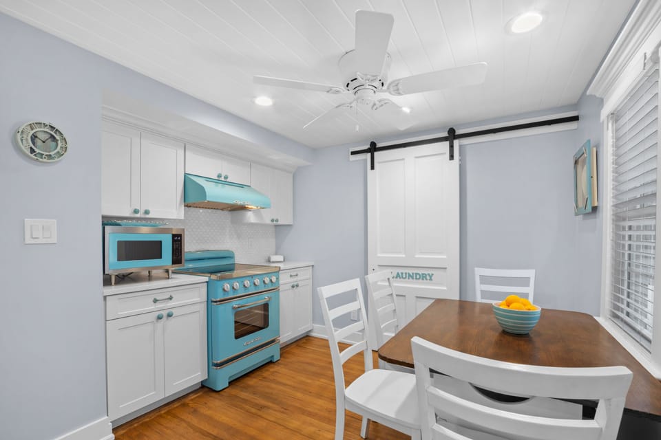 Kitchen/Dining Area with Big Chill Retro Appliances