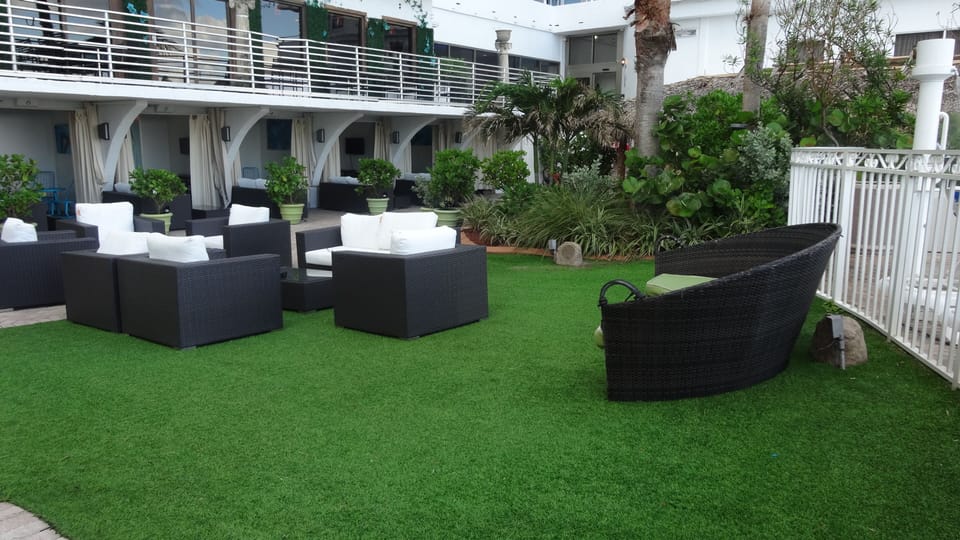 Quiet seating area