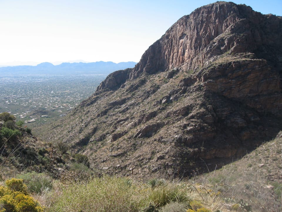 Nearby Pima Canyon for great Hiking!