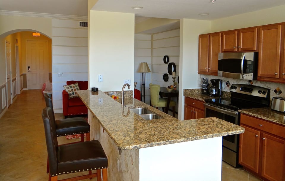 Kitchen with all the amenities you need including granite counter tops