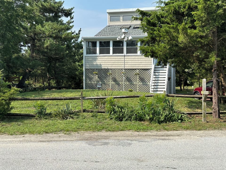 Front of house as seen from street