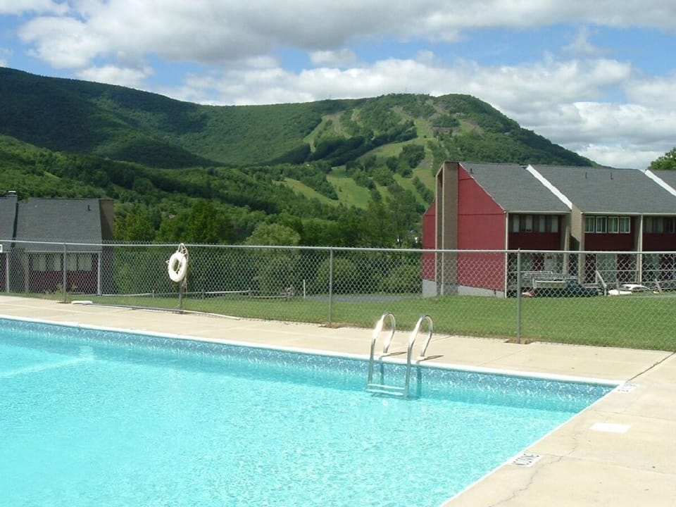 View of Hunter Mountain in Summer