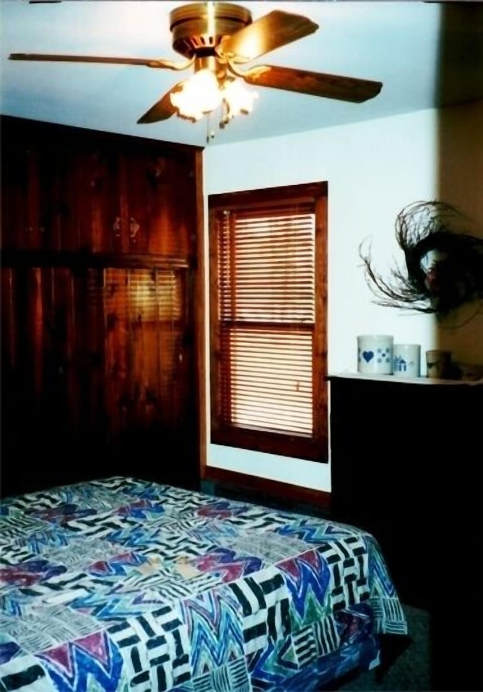 Bedroom in house