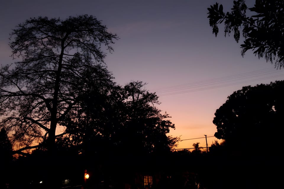 View at night