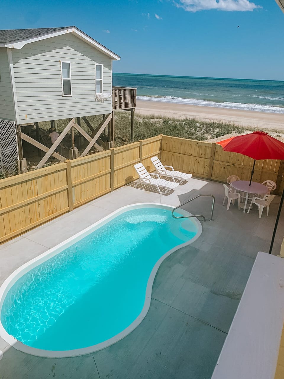Brand new private in-ground swimming pool with Ocean Views!