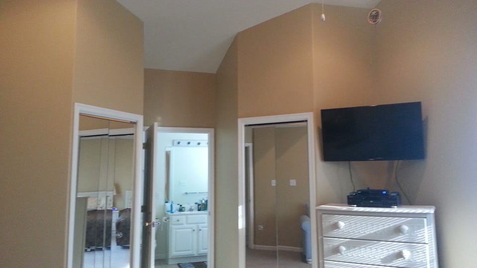 Master Bedroom and Walk in closets