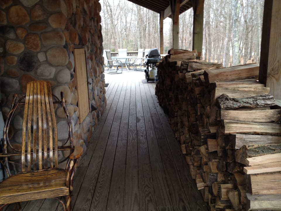 Side porch