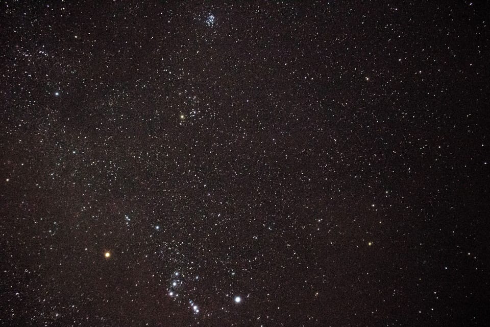 No light pollution here!  See millions of stars from the "Crows nest"