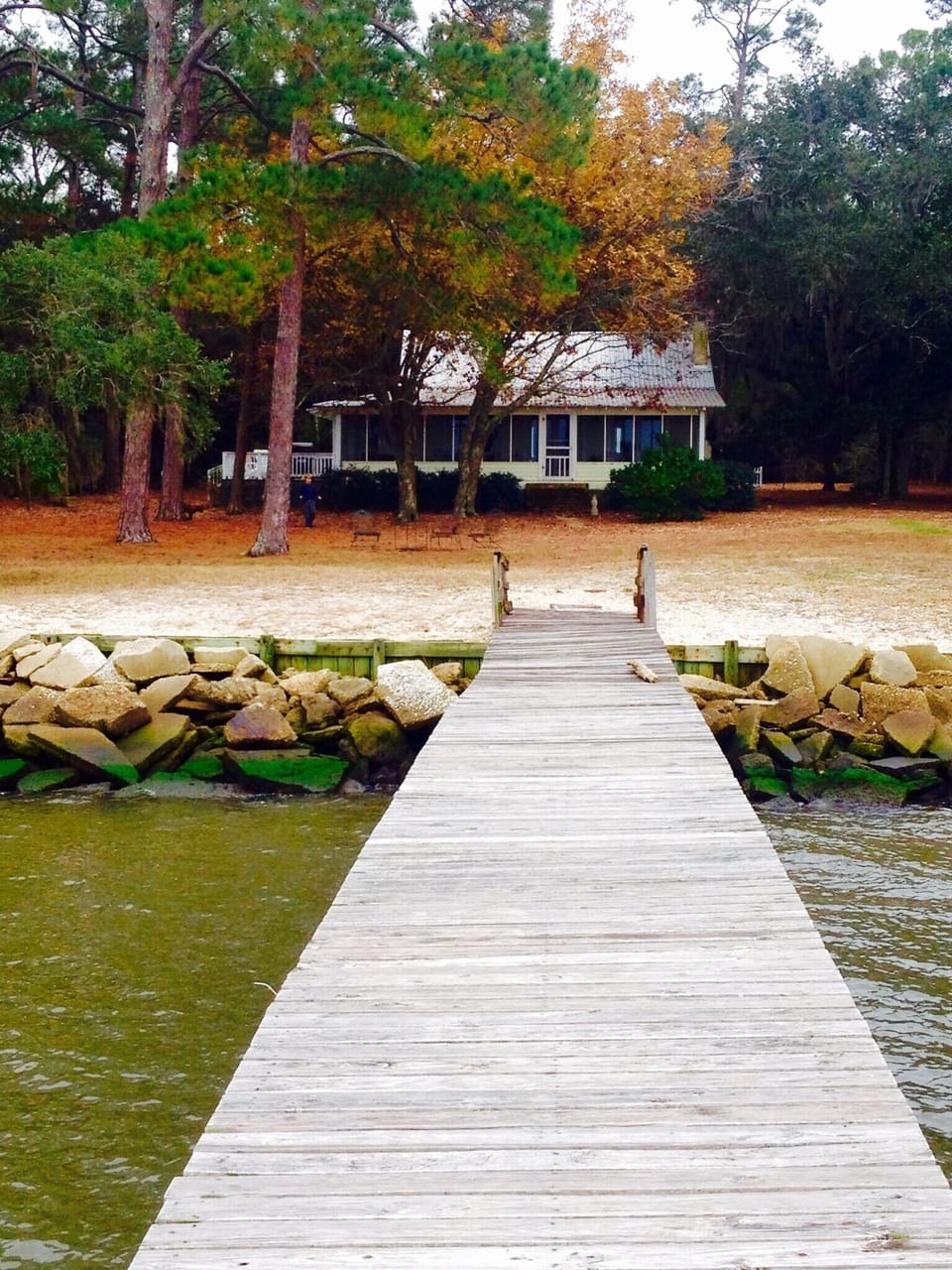 A view from the private dock...magical spot.