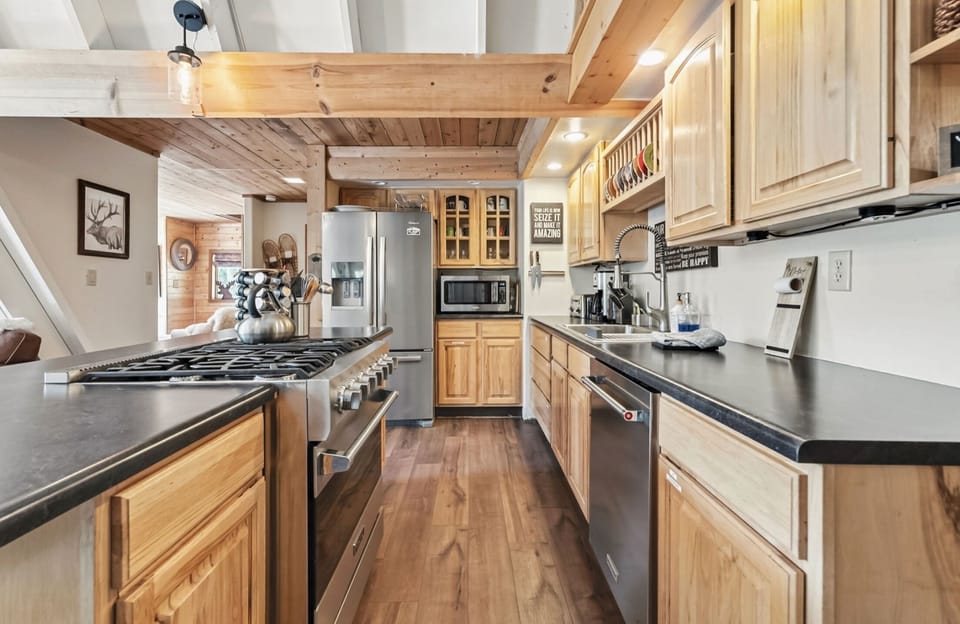 New stainless appliances