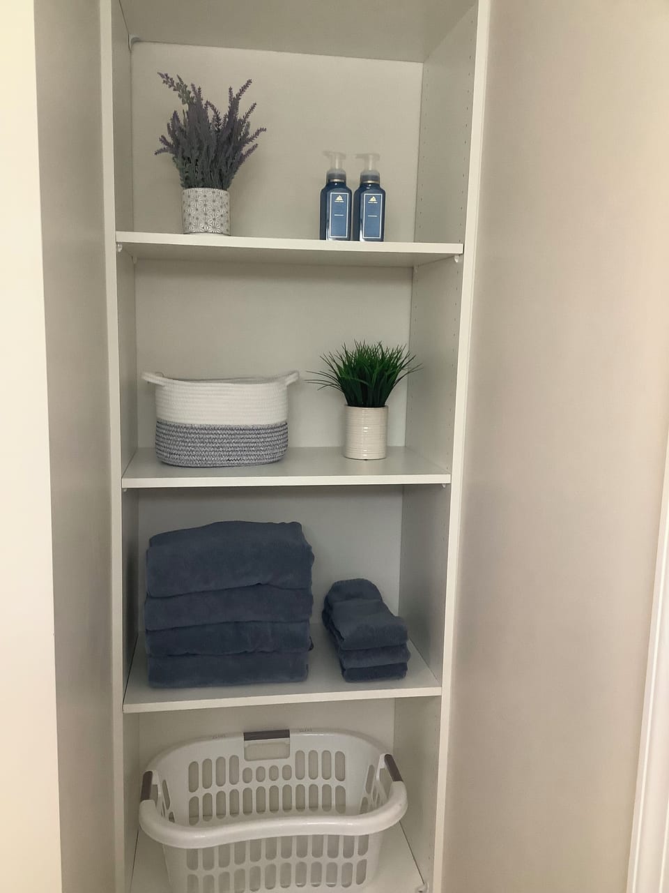 Storage in Master Bath