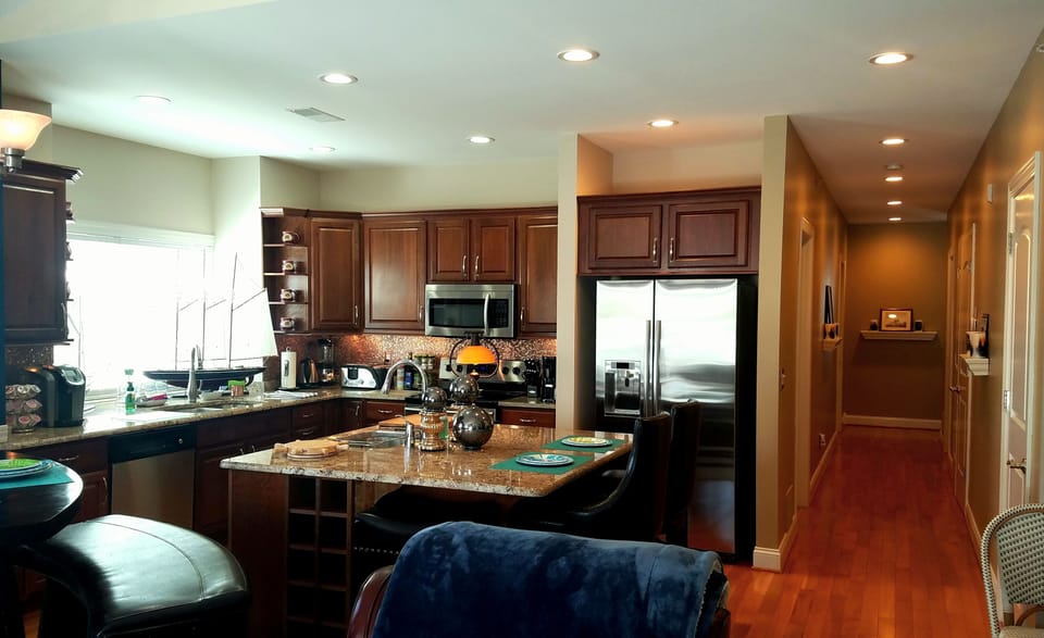 Well stocked with almost every kitchen appliance we could think of!