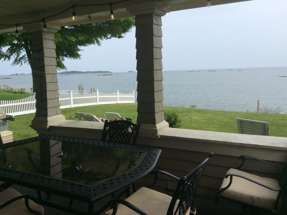 Ocean view from the porch 