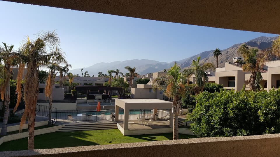 Living room balcony view