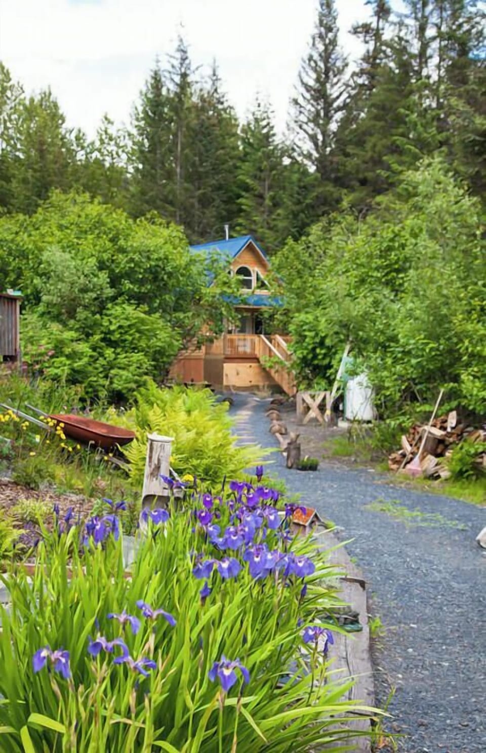 Privately situated 130 feet from the main house