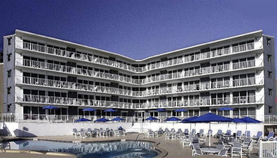 This is the resort as seen from the Ocean