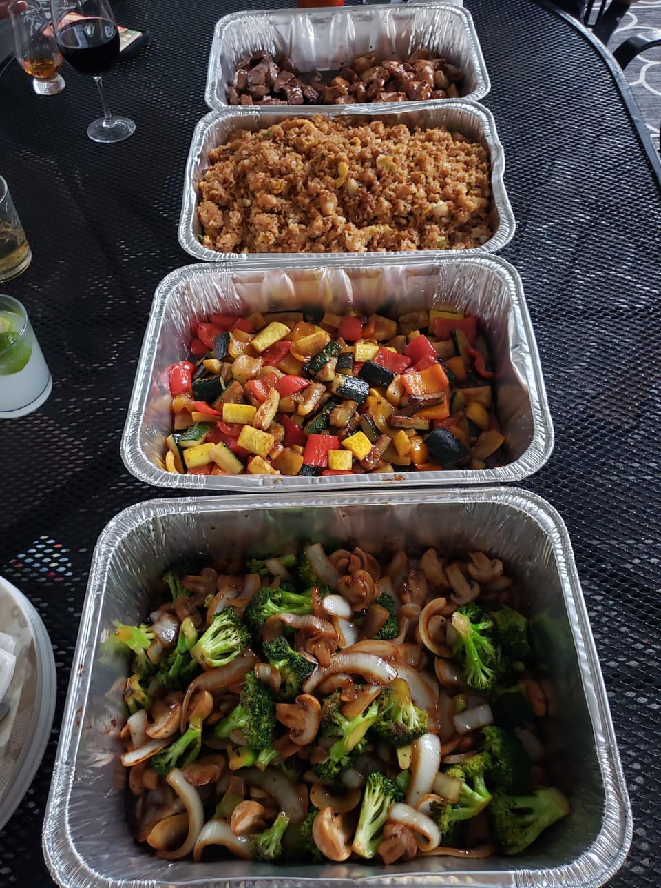 Who needs the Japanese Steakhouse when you have a Blackstone! :)