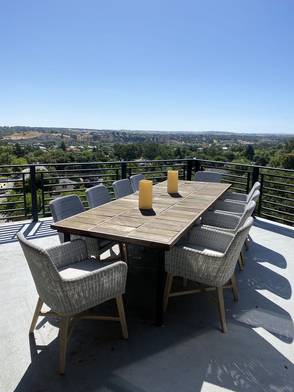 Deck and view - Hilltop365
