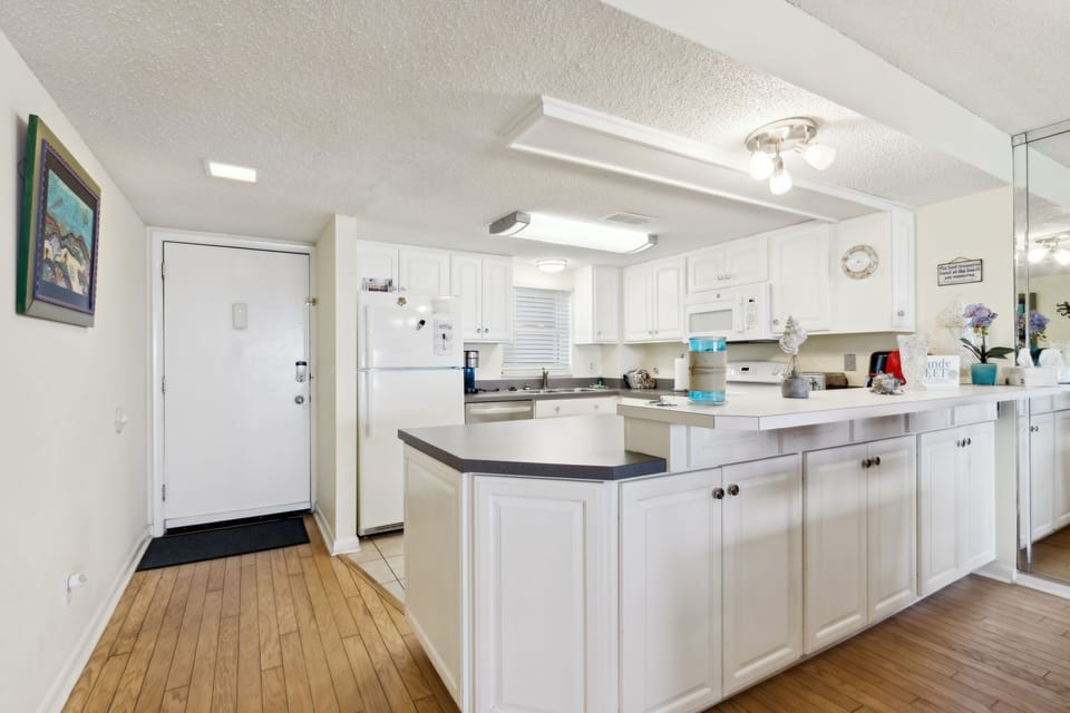 Kitchen and Front Door