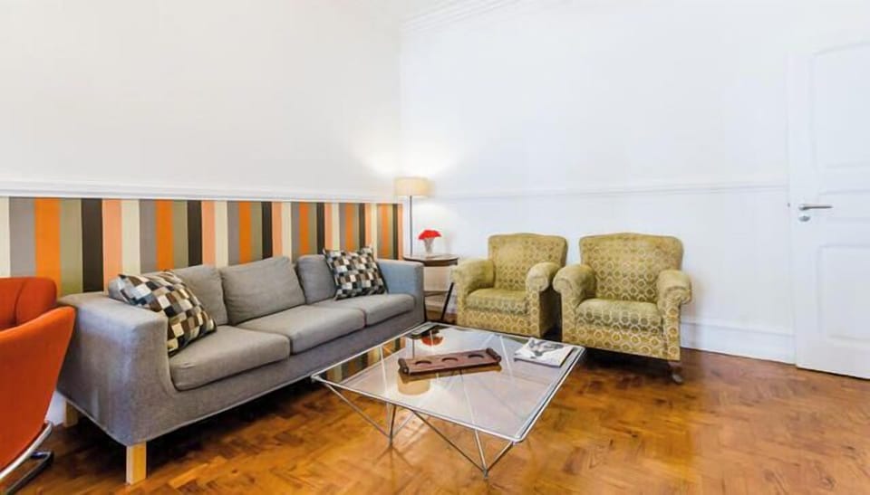 Corner of the sitting area in the living room.