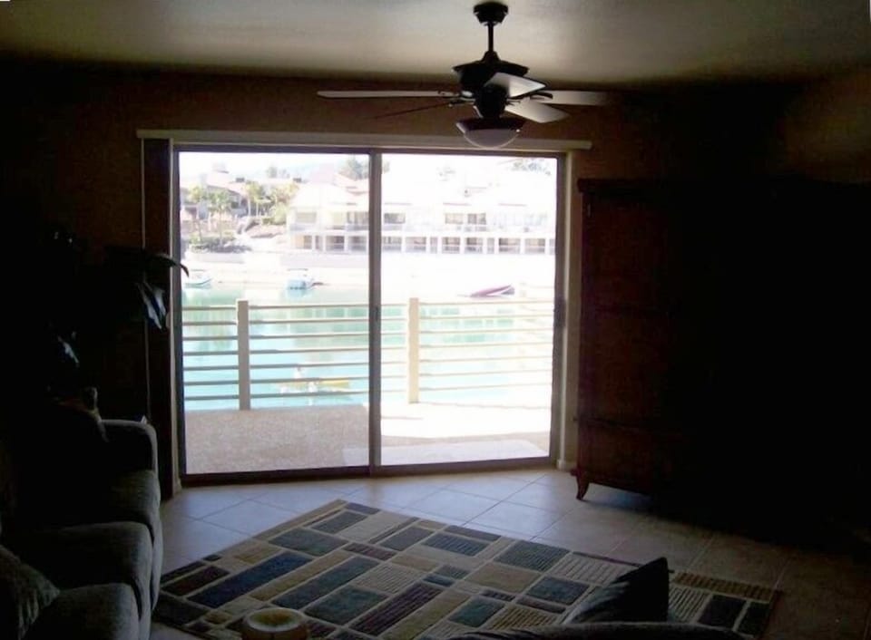 View overlooking the Channel and boat parade from the living room