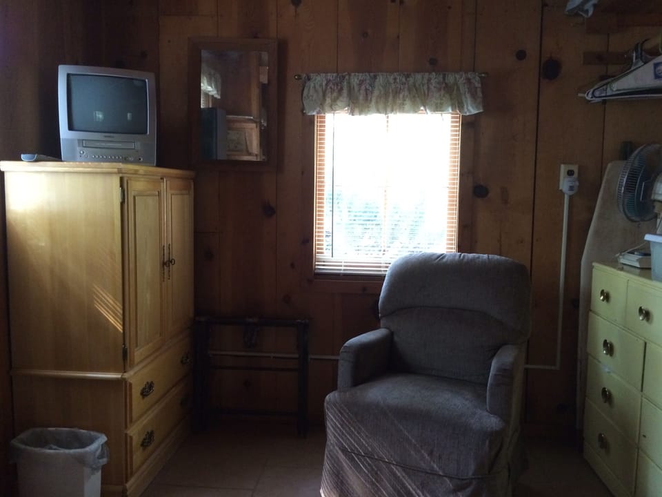 Downstairs Bedroom With Queen Bed
Older picture