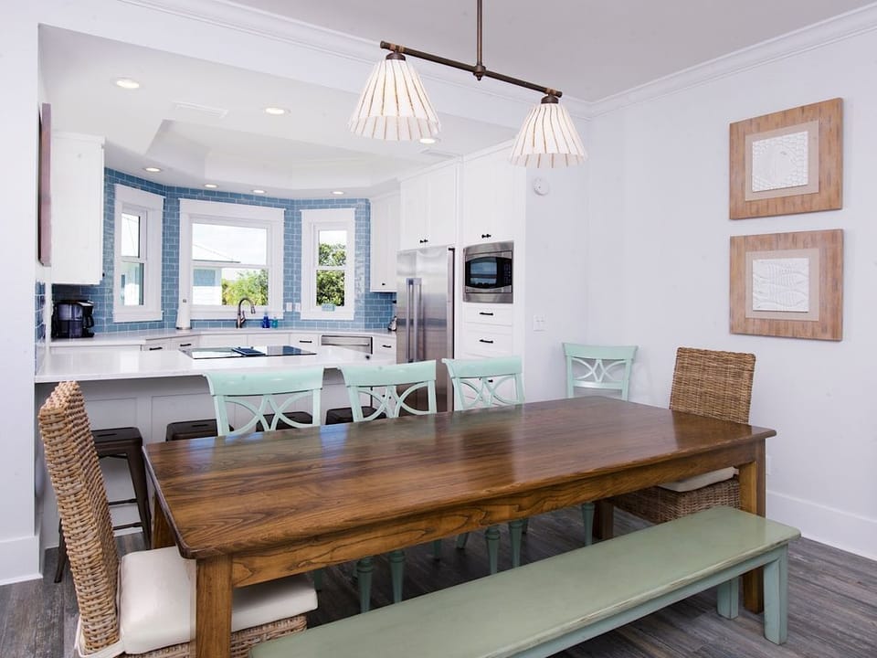 Main House 2nd Floor large dining table 