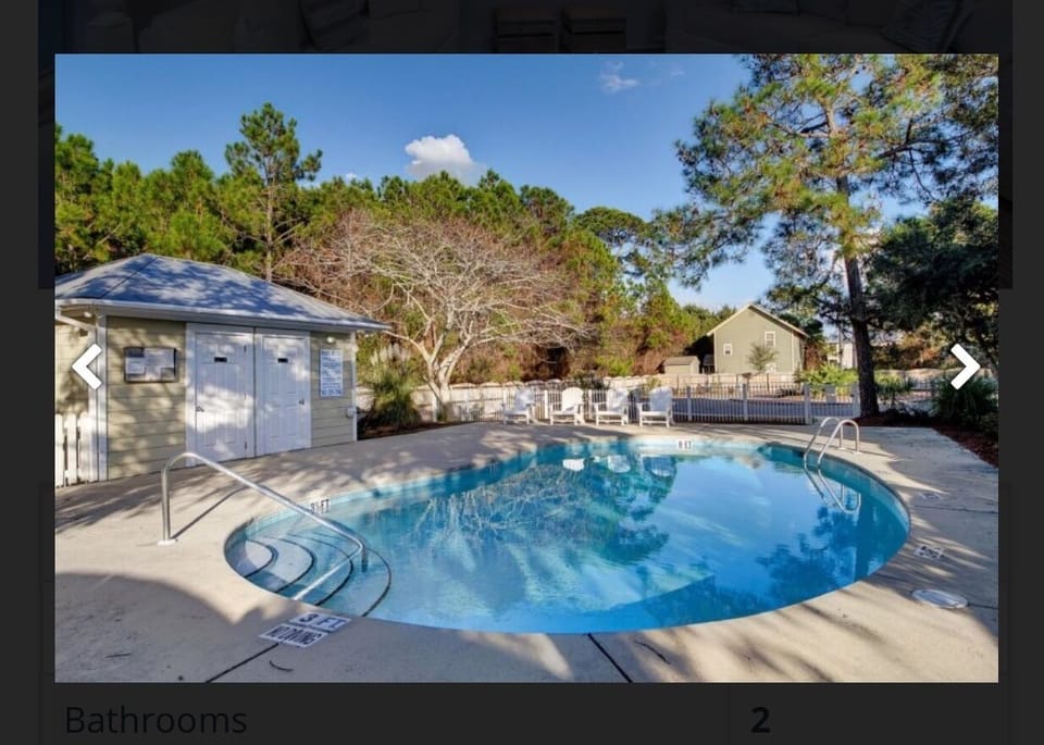 Semi private Pool.  