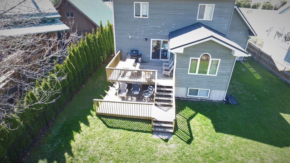 Backyard & deck