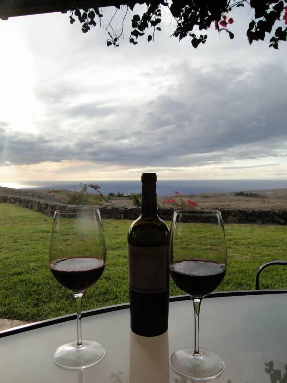 Grab a glass and enjoy the sunset.