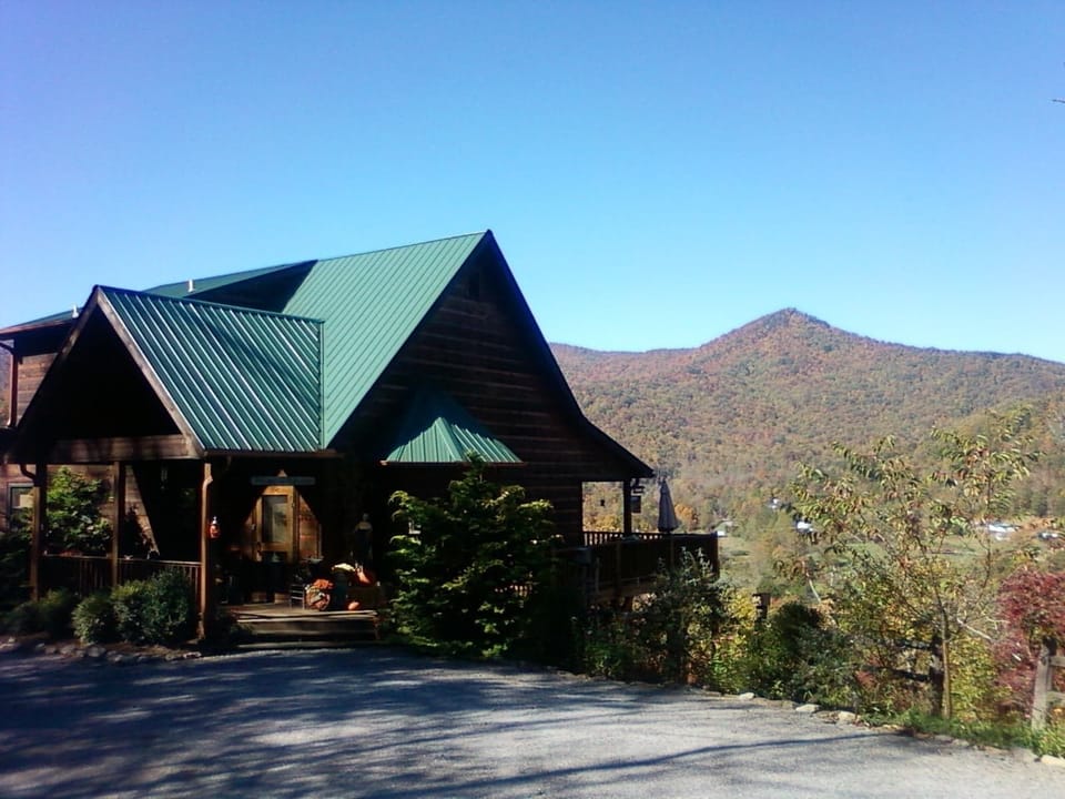 View from the driveway.