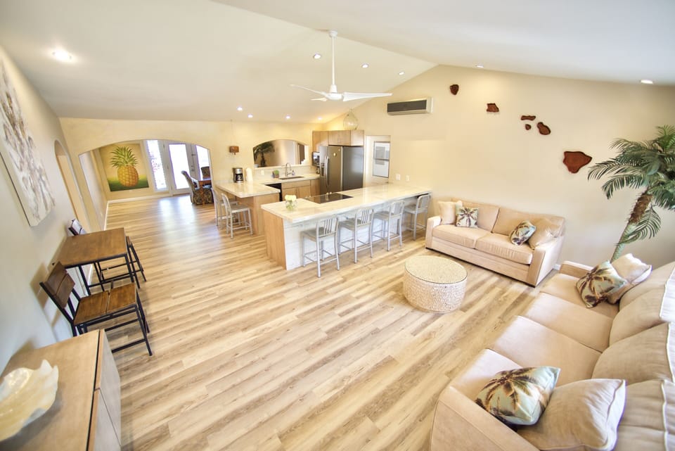 Newly Remodeled Main Living Room Area