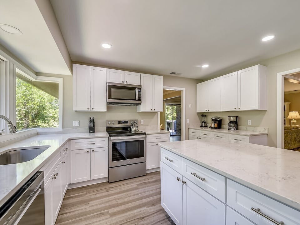 Newly Renovated Kitchen at 44 Old Military Road