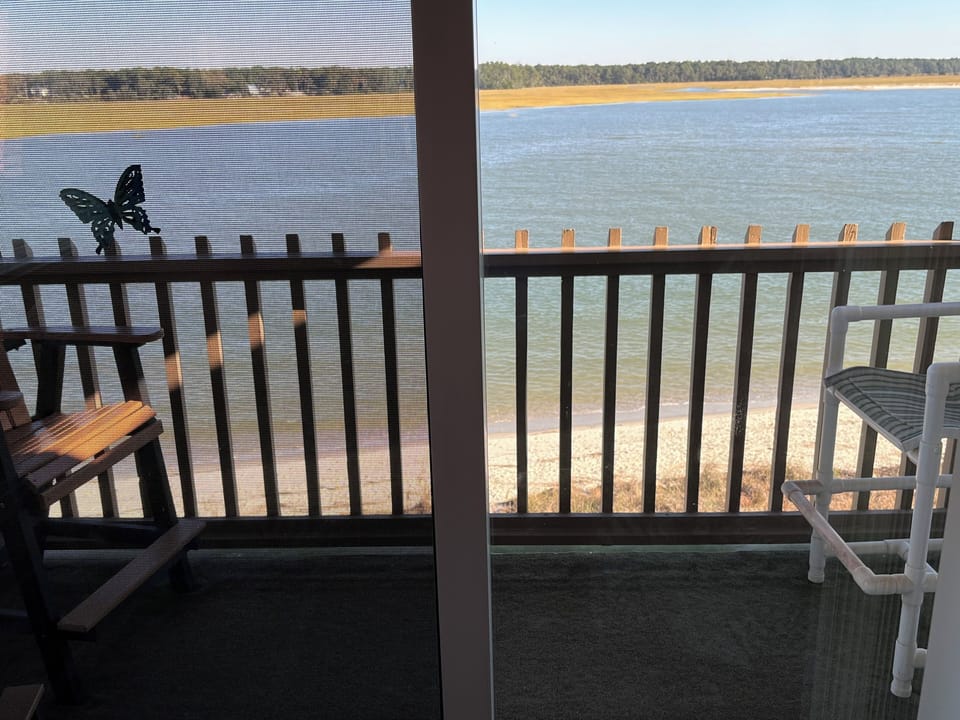 View from the balcony