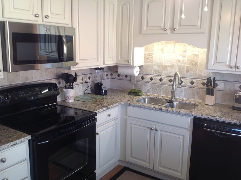 Newly remodeled kitchen