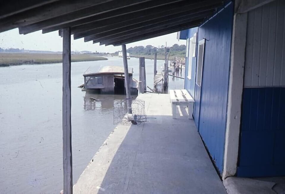 The old clam house, in 1972. Great sea-side ambience then, still there now.