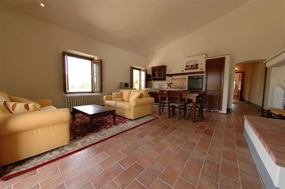 Living area and Kitchen