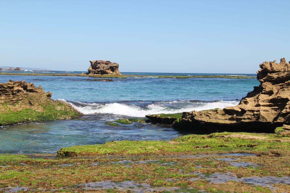 short drive to Sorrento rock pools