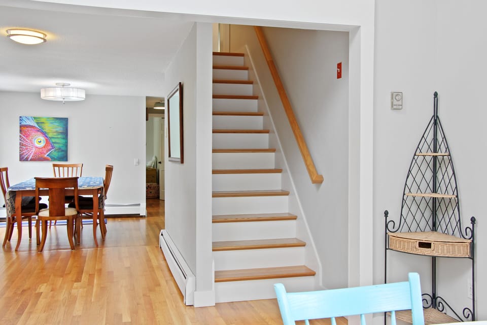 Stairway to second floor