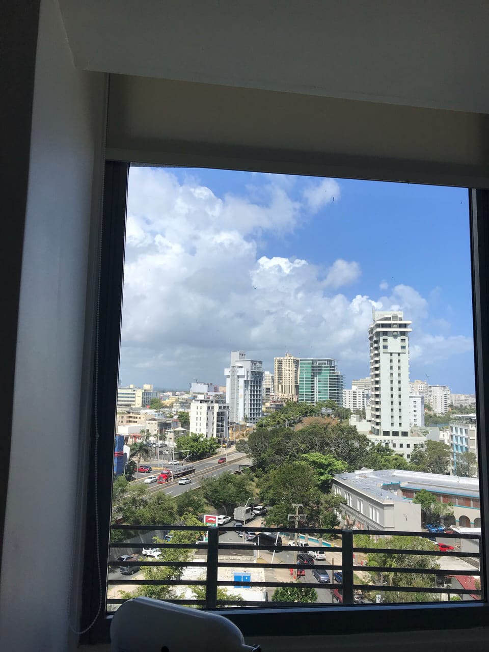 View from guest room 