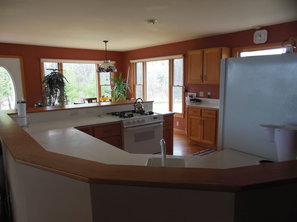 kitchen from master bedroom