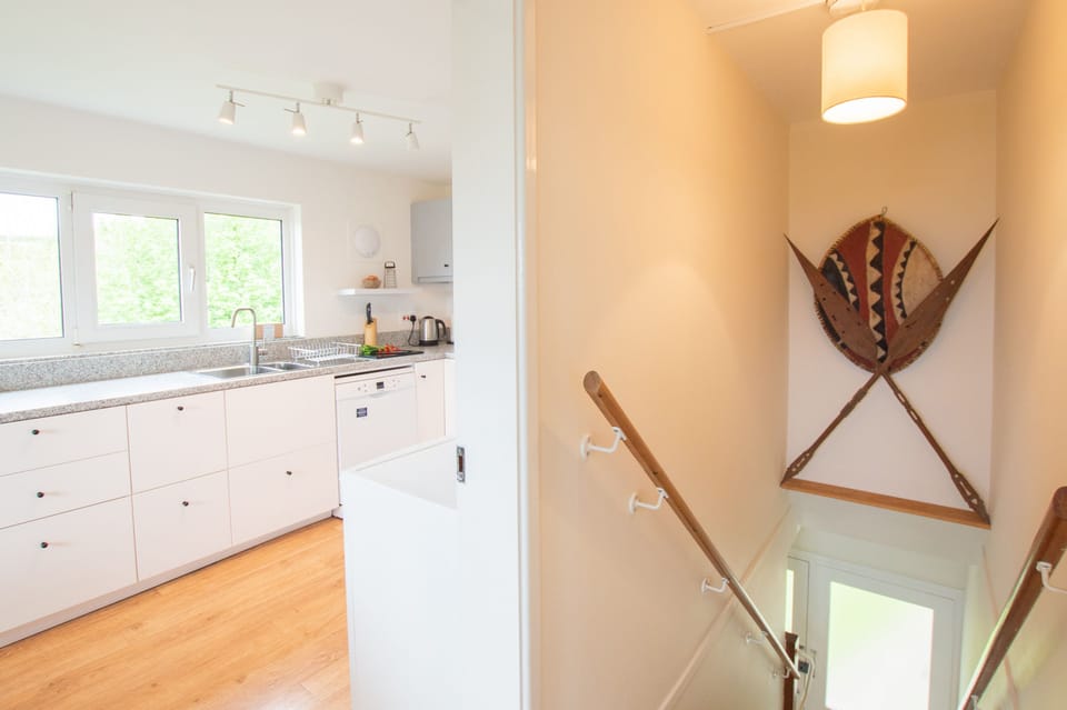 Schoopers, Rock. First floor: Kitchen and stairs to ground floor